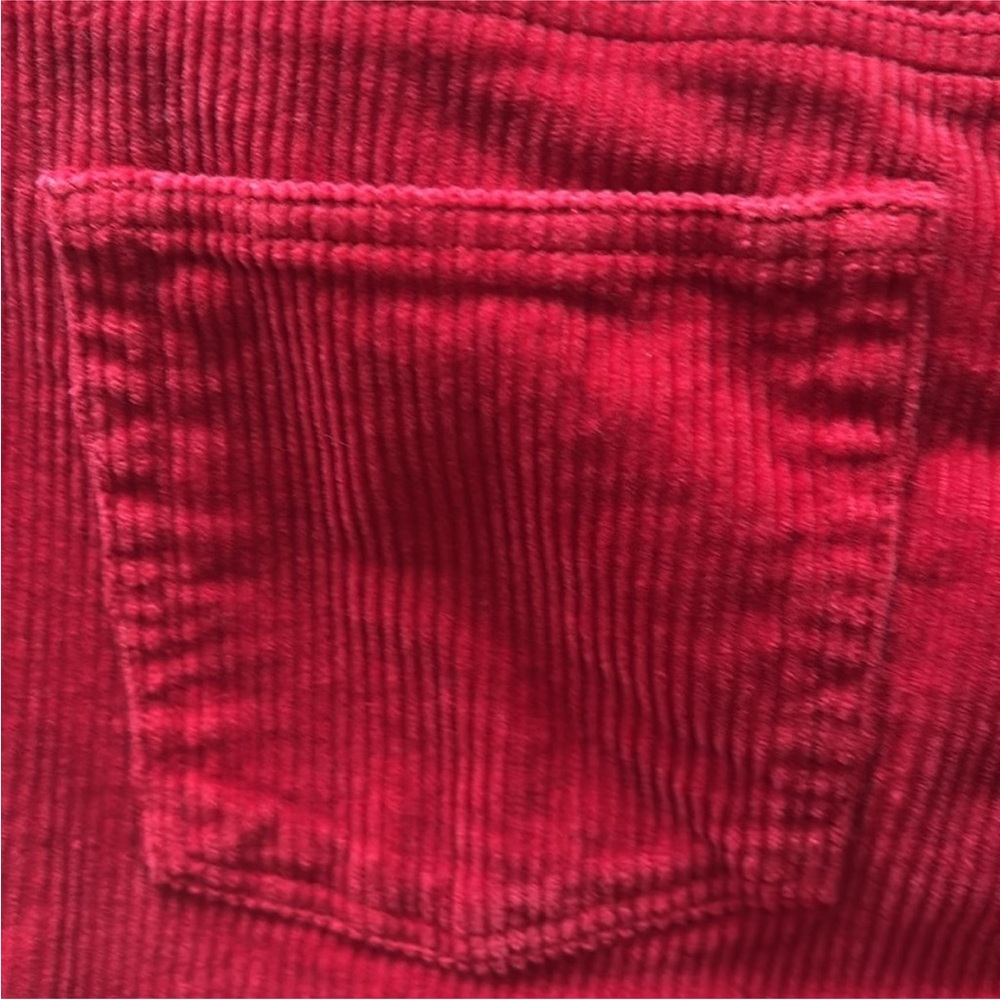 LOFT Vibrant Red Corduroy Pants
High Rise Straight Leg - Picture 7 of 10